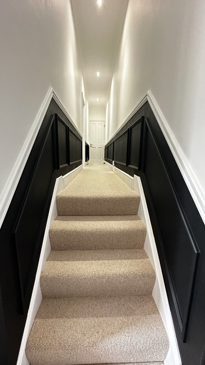 Dado Rails for stairs and hallways