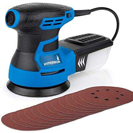 Electric Sander With Sanding Pads