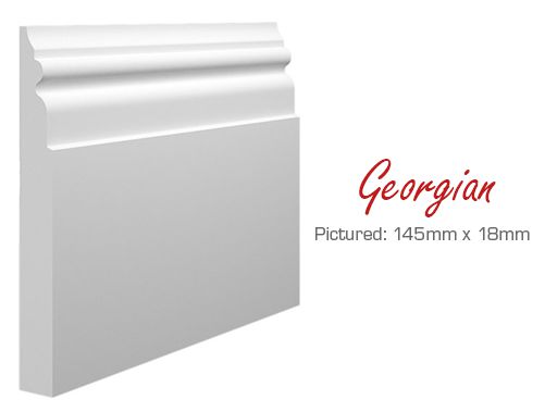 Georgian Design - MDF Skirting Board