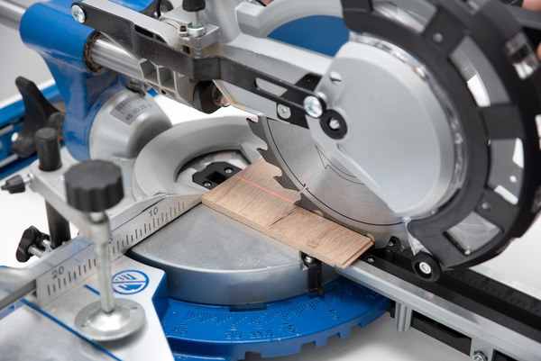 Photograph of a mitre saw