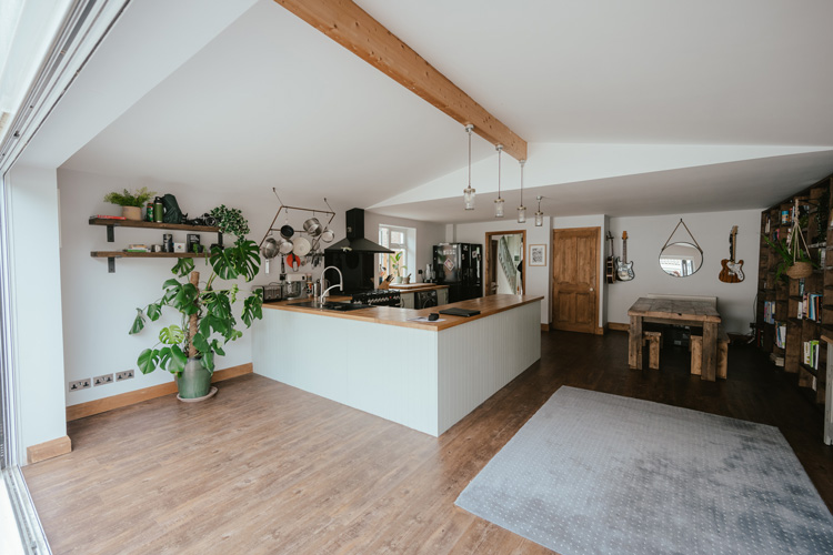 Open Plan Kitchen And Living Area Extension