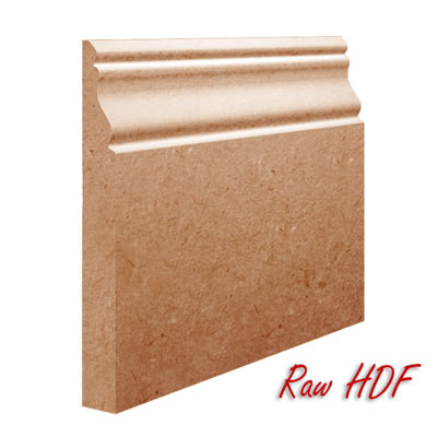 Unprimed Finish On Oscar MDF Skirting Board