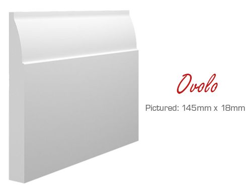 Ovolo Design - MDF Skirting Board