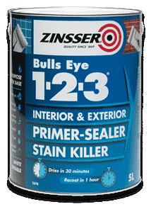 Zinsser Bullseye 1-2-3 Primer MDF